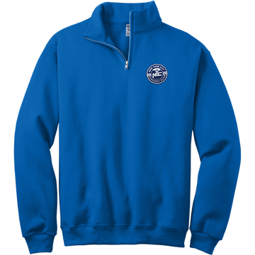NYC Hockey Club NuBlend 1/4-Zip Cadet Collar Sweatshirt