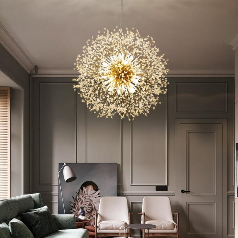 suspension luminaire feuille
