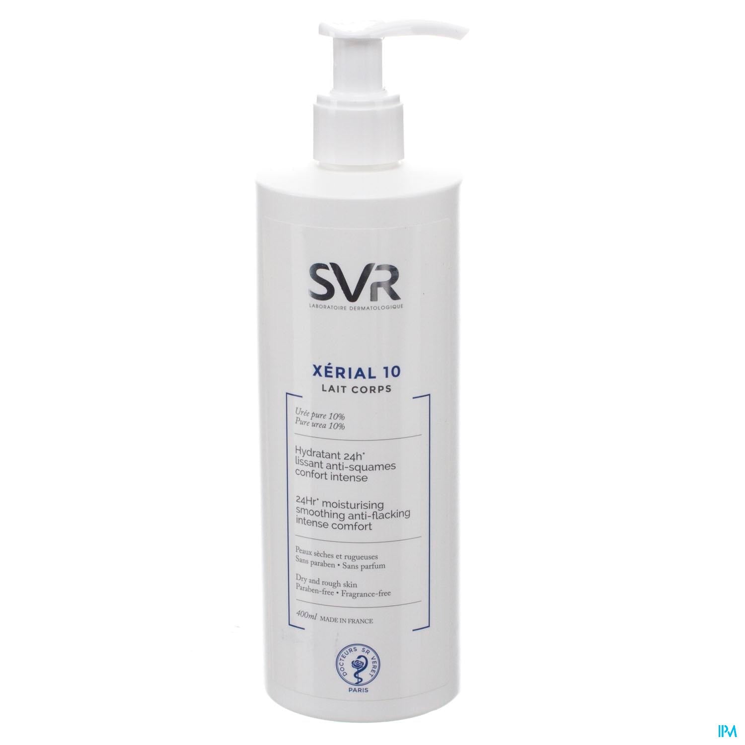 SVR XERIAL 10 LAIT CORPS ANTISQUAM 400ML