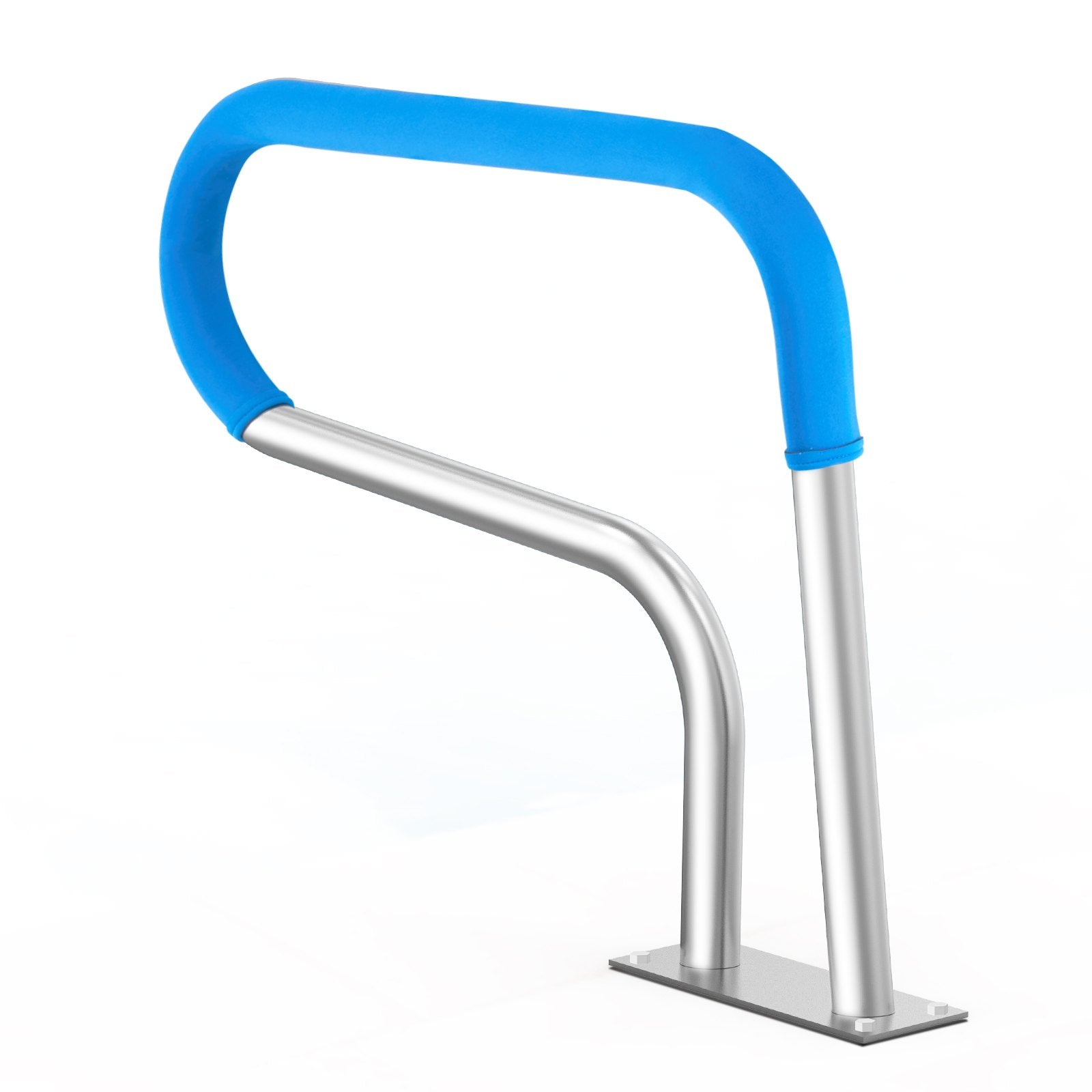 Pool Handrail, 32 x 23 inch Pool Railing, Stainless Steel with Base Plate for Indoor/Outdoor V952-BXGYCFSDDB32ODJT3V0