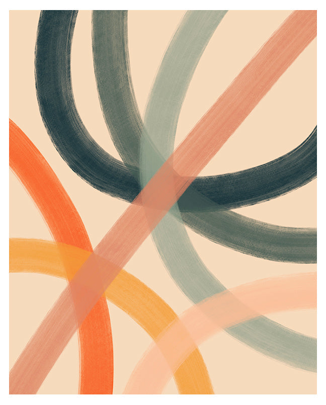 Lido Lines #1 - Modern Abstract Art Print