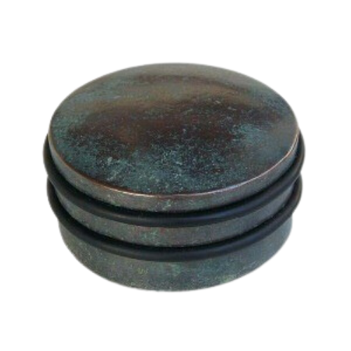 Fama deurstop (los gewicht) FP680 Ø 90 mm, groen brons