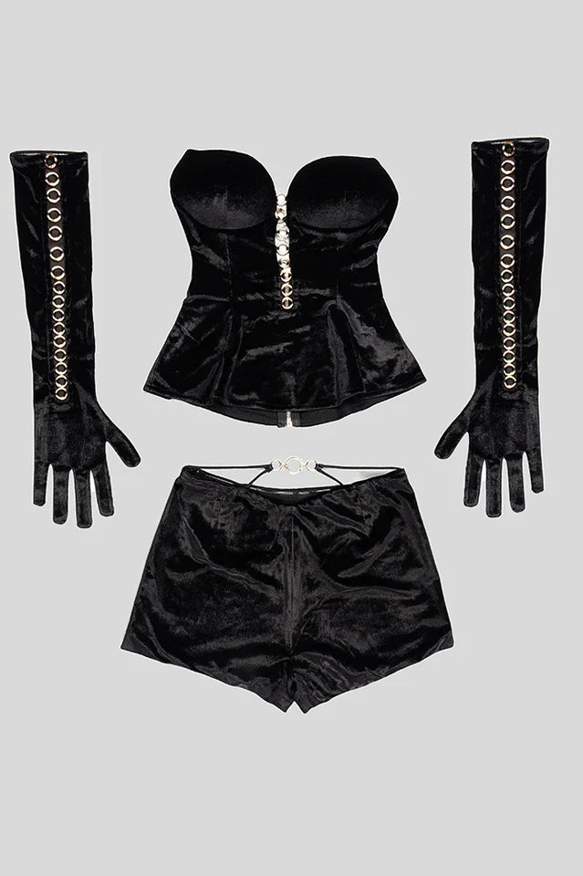 Sahara Tube Top +Shorts 3 Piece Set