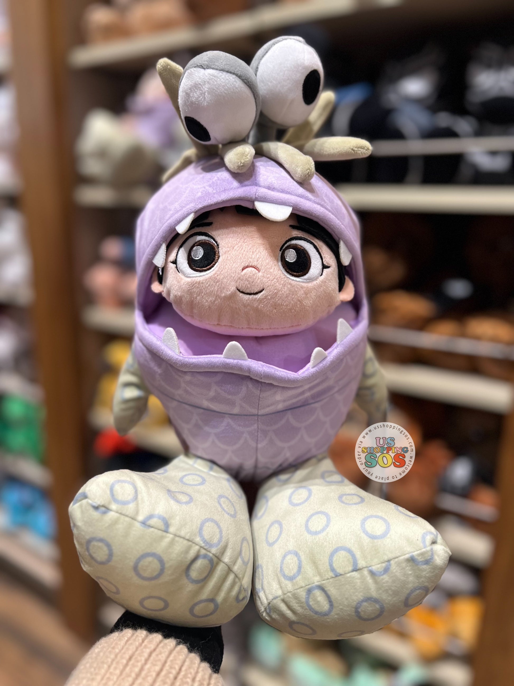 DLR/WDW - Monsters, Inc Boo Big Feet Plush Toy (Size M)