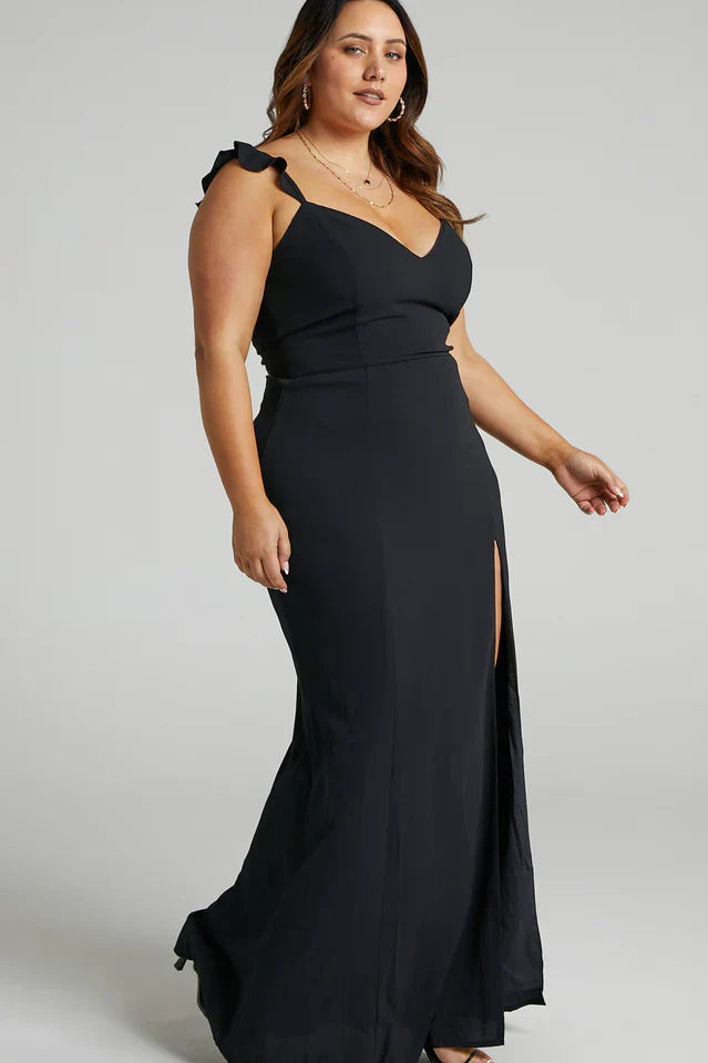 More Than This Ruffle Maxi Dress