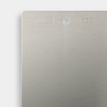 ACT Aluminum 7075-T6 Alclad 4" x 6" x 0.060" with Mill Oil and Square Corners