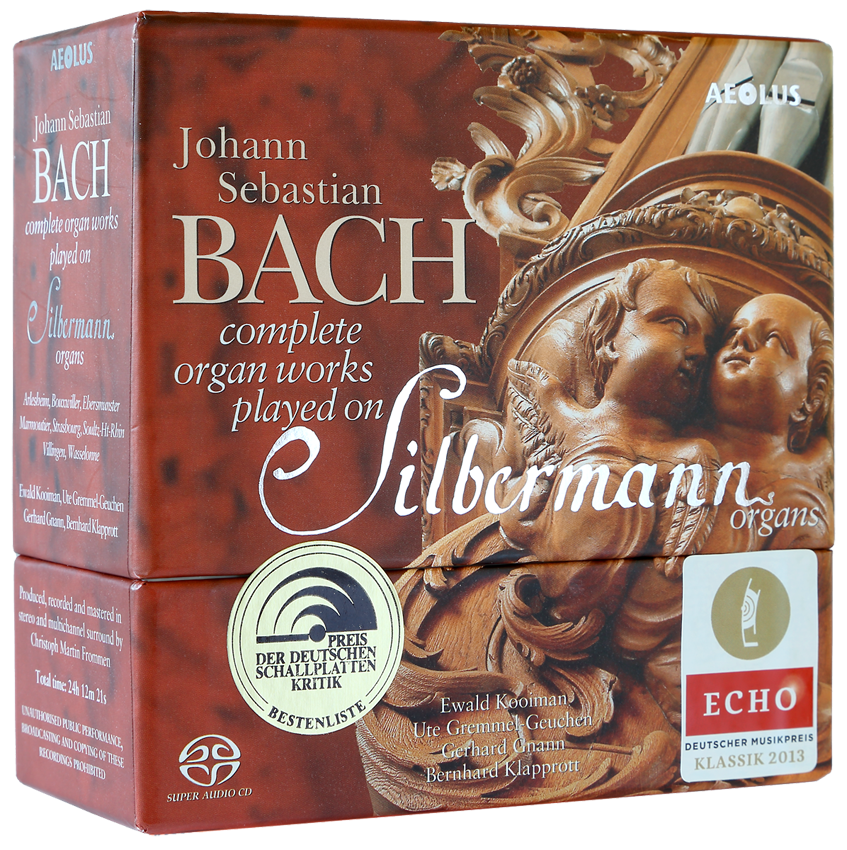 Image Complete Organ Works played on Silbermann Organs - 19 Super Audio CDs