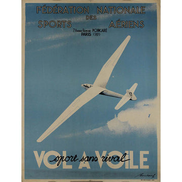 Vol à voile Sport sans rival 1945