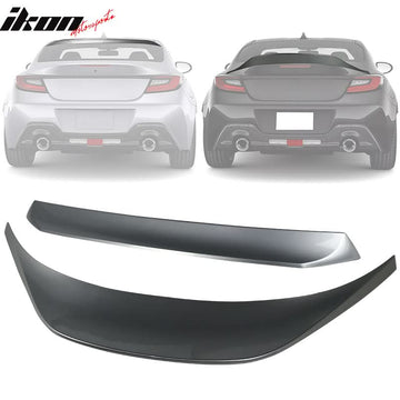 2022-2025 Subaru BRZ GR86 G1U Silver IKON Roof + TRD Trunk Spoiler ABS