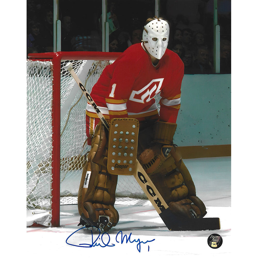 Phil Myre Autographed Atlanta Flames 8X10 Photo