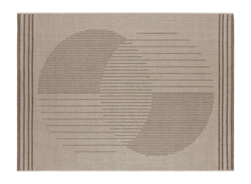 Alfombra Polipropileno Eco Nature 87 Beige Marron
