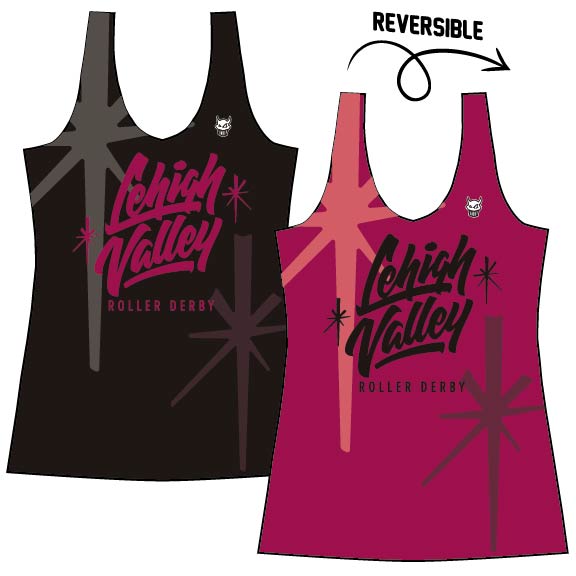 Lehigh Valley All-Stars: Reversible Feminine Racer