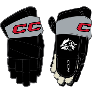 Allegheny Badgers CCM 85C Custom Gloves Senior