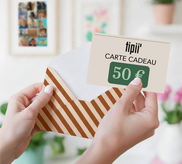 E-Carte Cadeau Tipii : recevez votre carte en moins 2 minutes !