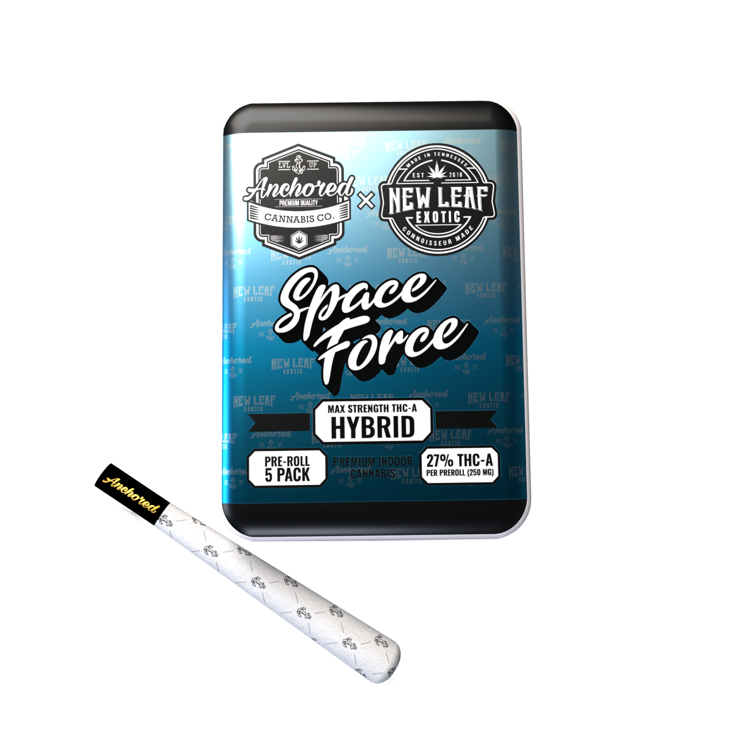 THC Pre-Rolls - Space Force 5pk