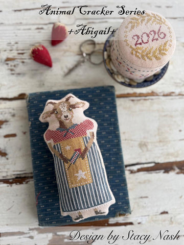 Animal Crackers Series +Abigail+ ~ Stacy Nash ~ Nashville Needlework Market 2026
