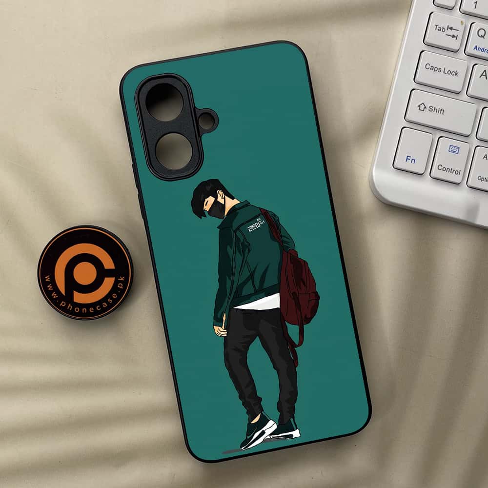 Tecno Spark Go 2 - Anime Design 1  - Premium Metal Printed soft Bumper Shock Proof CS-44925