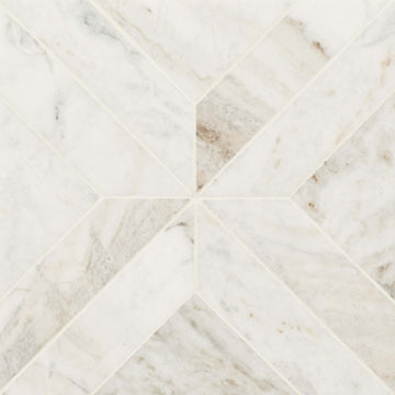Arabescato Venato White in Arabescato Venato White Argyle Honed Natural Stone