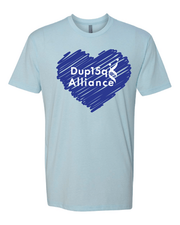 Dup15q Heart Tee