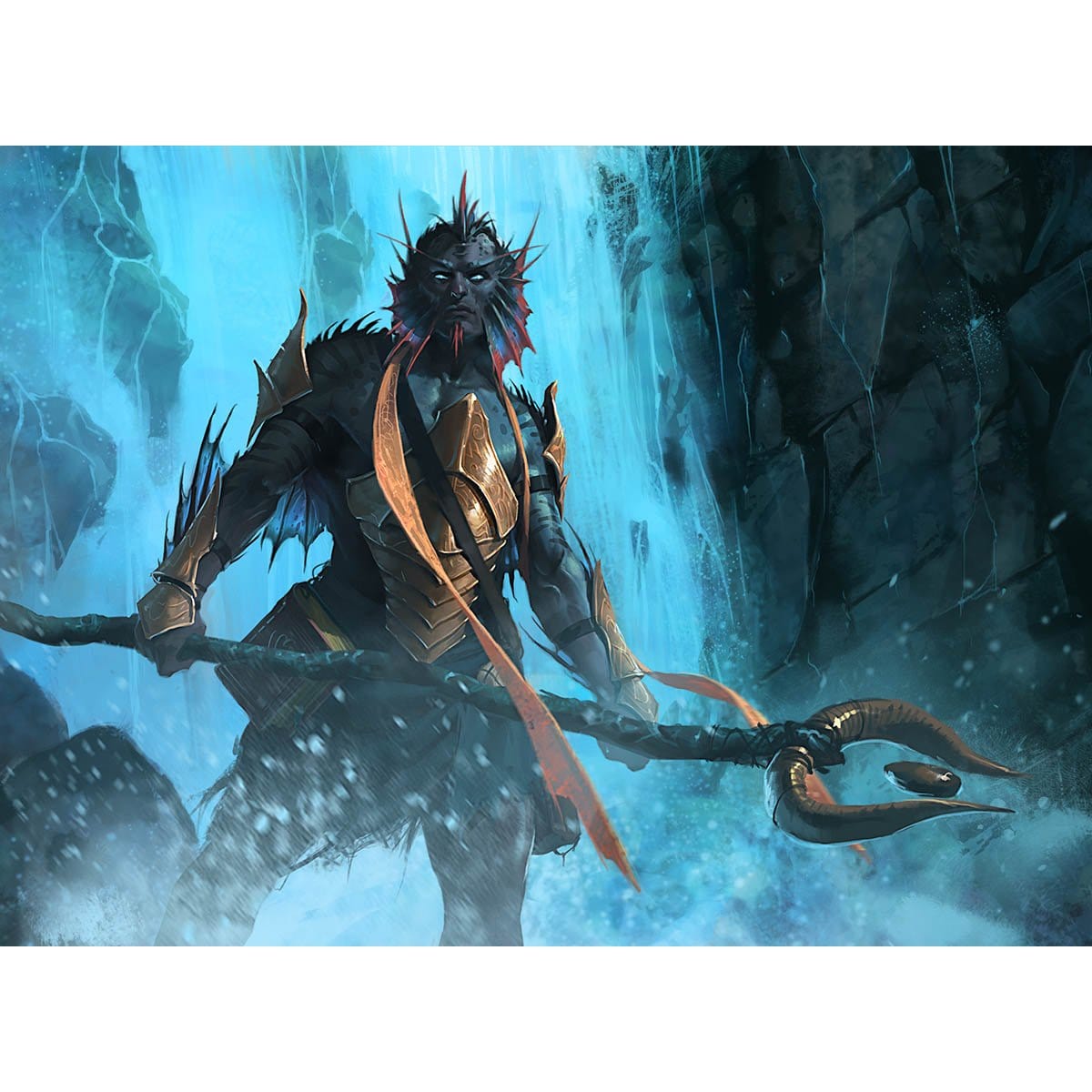 Augur of Bolas Print - Print - Original Magic Art - Accessories for Magic the Gathering and other card games