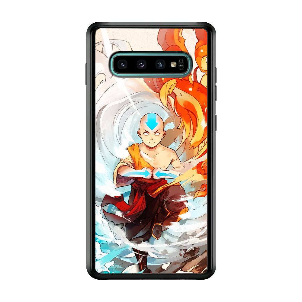 Avatar The Last Airbender Aang Samsung Galaxy S10 Plus Case Default Title