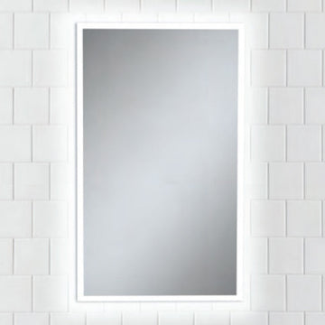 Bobrick B-167 2448 (24 x 48) LED Backlit Mirror - EdgeLit, 24"W x 48”H