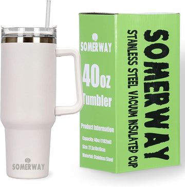 Isolierbecher 1182ml Kaffeebecher to Go Doppelwandiger Edelstahl