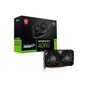 MSI GeForce RTX 4060 Ventus 2X Black 8G OC Graphics Card