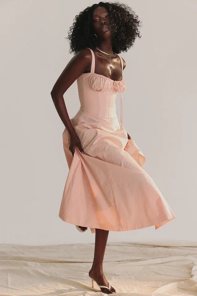Carmen Pink Tunic Sundress