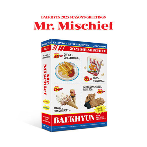 백현 | BAEKHYUN 2025 SEASON'S GREETINGS [ MR.MISCHIEF ]