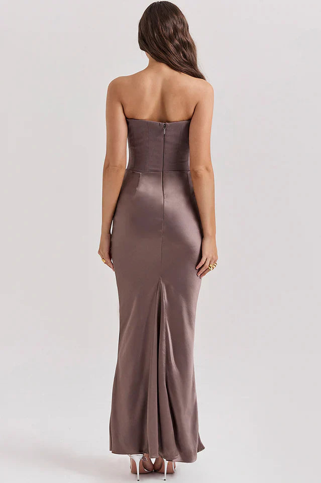 Persephone Off Shoulder Bustier Dress
