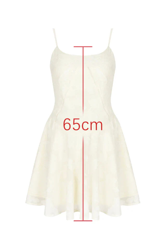 Serenita Vintage Cream Floral Mini Dress