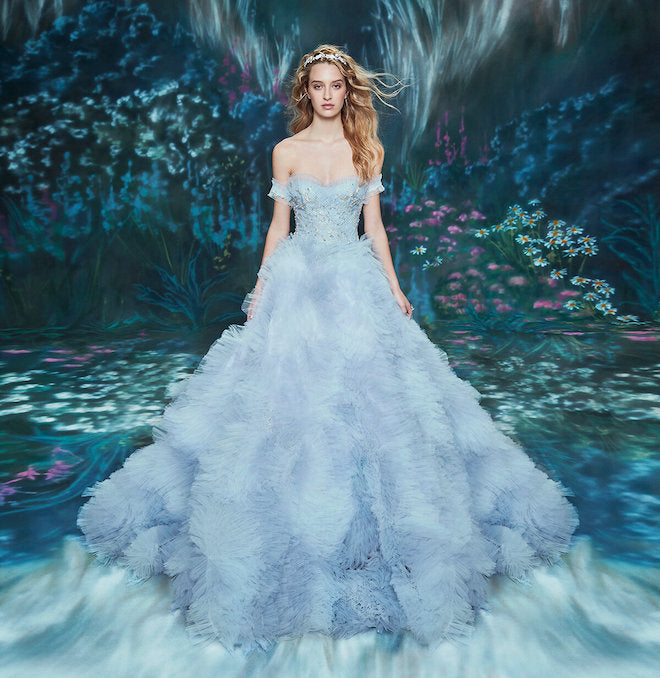 10 Colored Wedding Dresses For A Unique Bridal Look