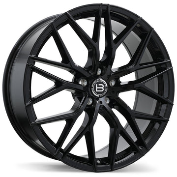 Braelin BR10 21x10 +35 5x120 74.1CB - Gloss Black