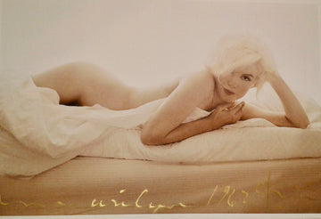 Marilyn Monroe Nude on the Bed by Bert Stern, for The Last Sitting Vogue Magazine