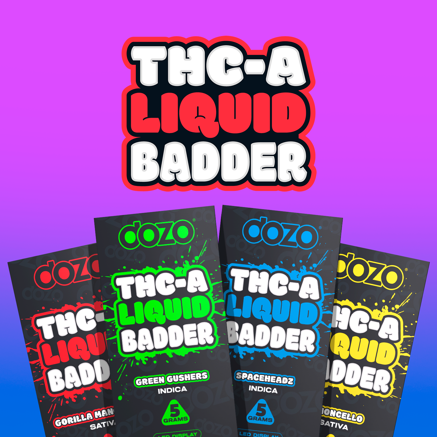 Dozo THC-A Liquid Badder