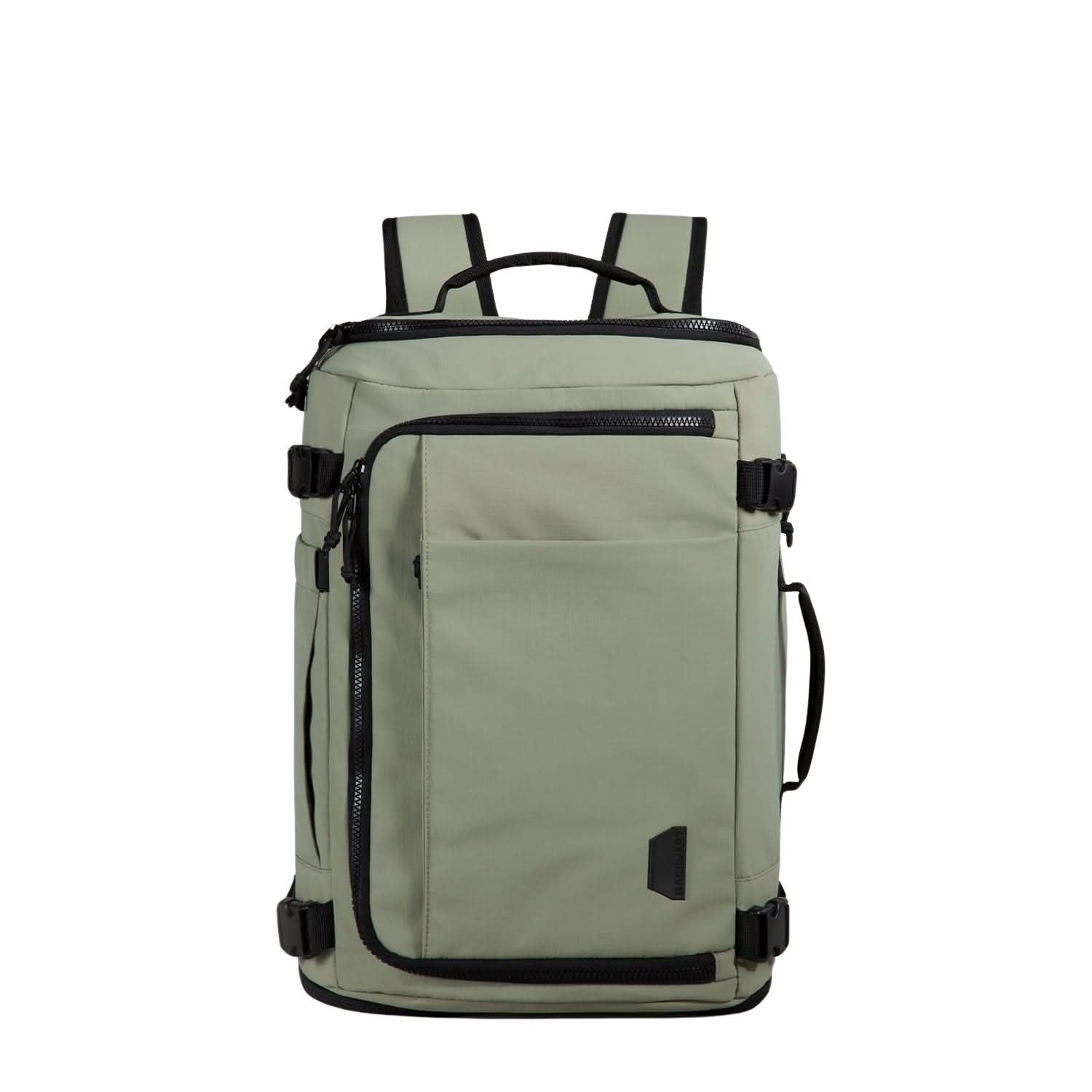 Bagsmart Blast Quick Access Carry On Travel Backpack Extended 38L (Mossy)