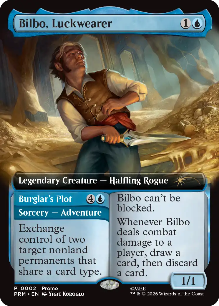 Bilbo, Luckwearer from The Hobbit Spoiler