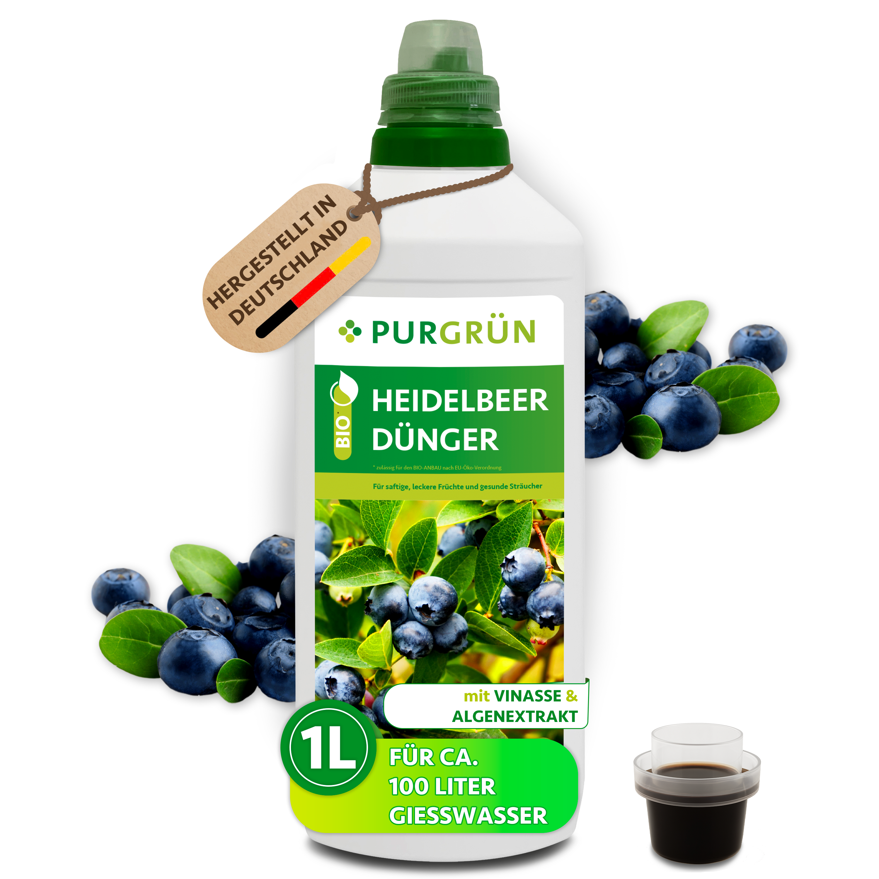 Bio-Heidelbeerdünger 1 Liter