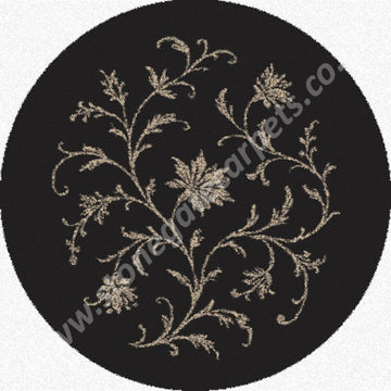 Brintons Made to Match Classic Florals Nouveau - Bisa Charcoal