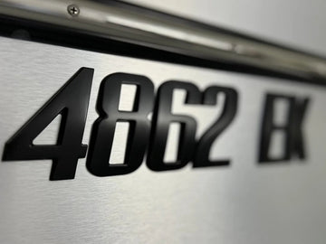 Black Boat Registration Numbers