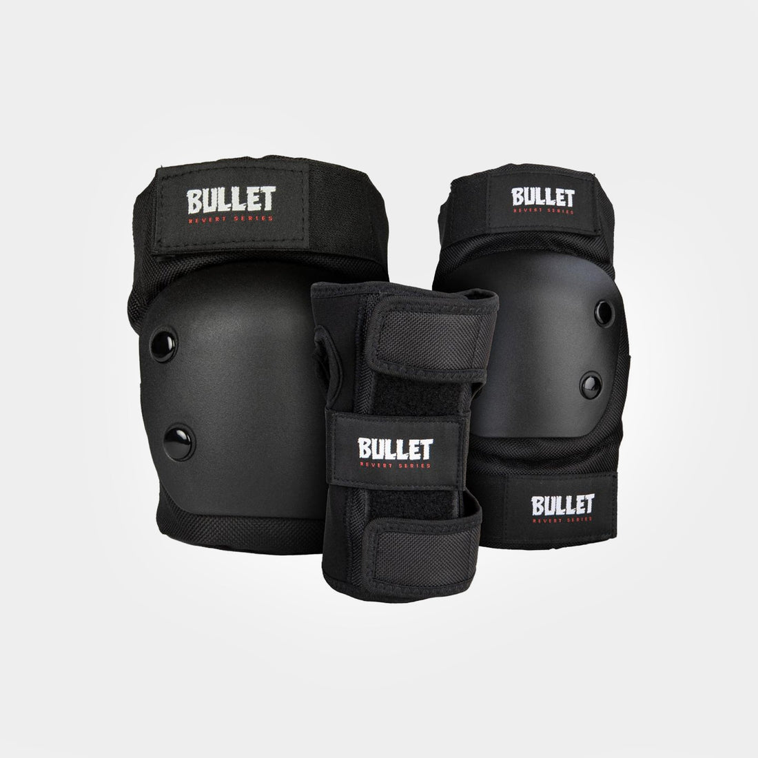 Bullet Triple Padset Revert Combo XS Junior - Black - Prime Delux Store
