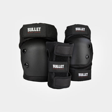 Bullet Triple Padset Revert Combo XS Junior - Black - Prime Delux Store