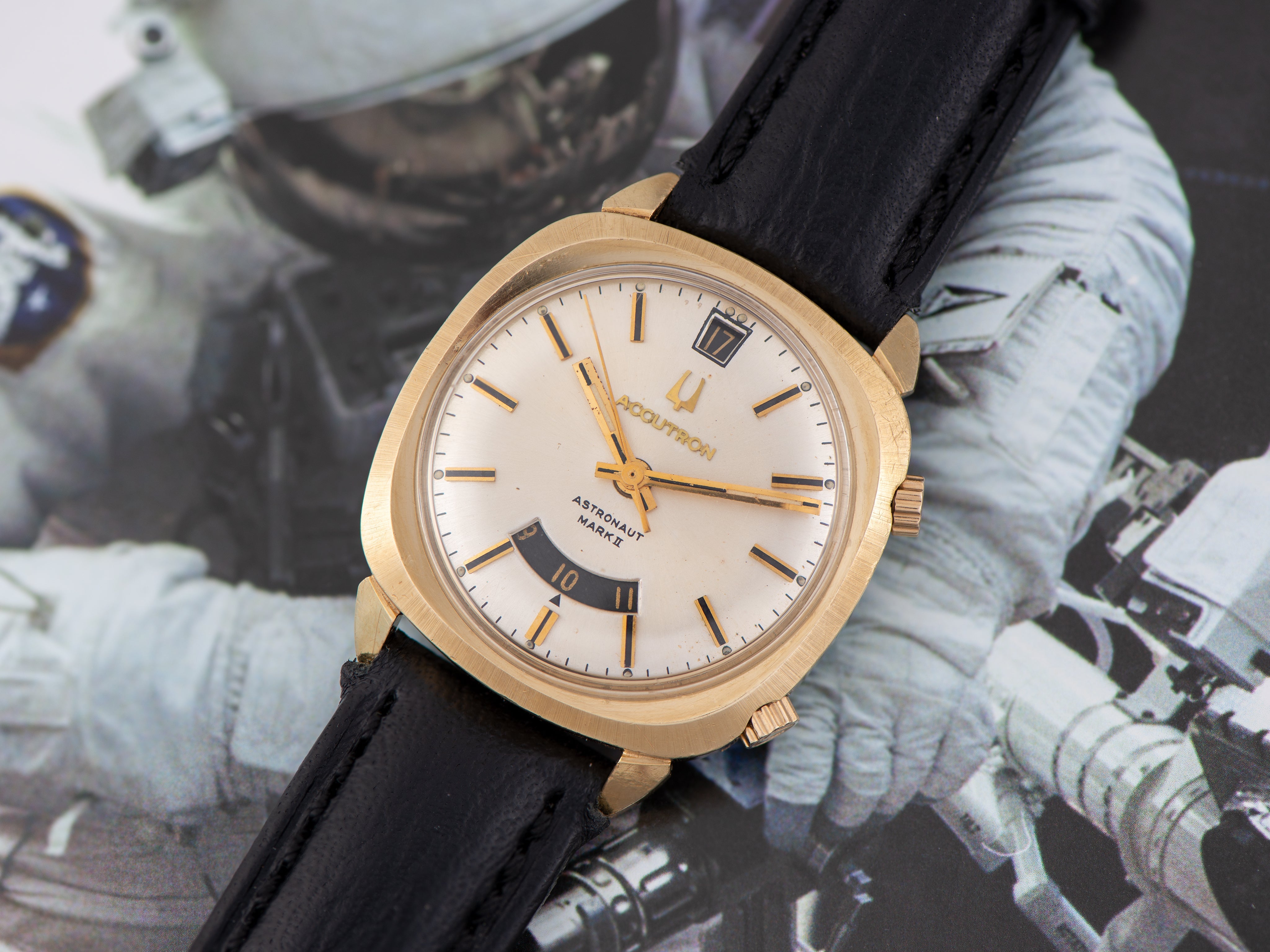 Bulova Accutron Astronaut Mark II Dual Time Zone Watch