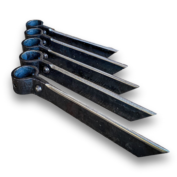 Hand-Forged Froe for Wood Splitting – Made in the USA