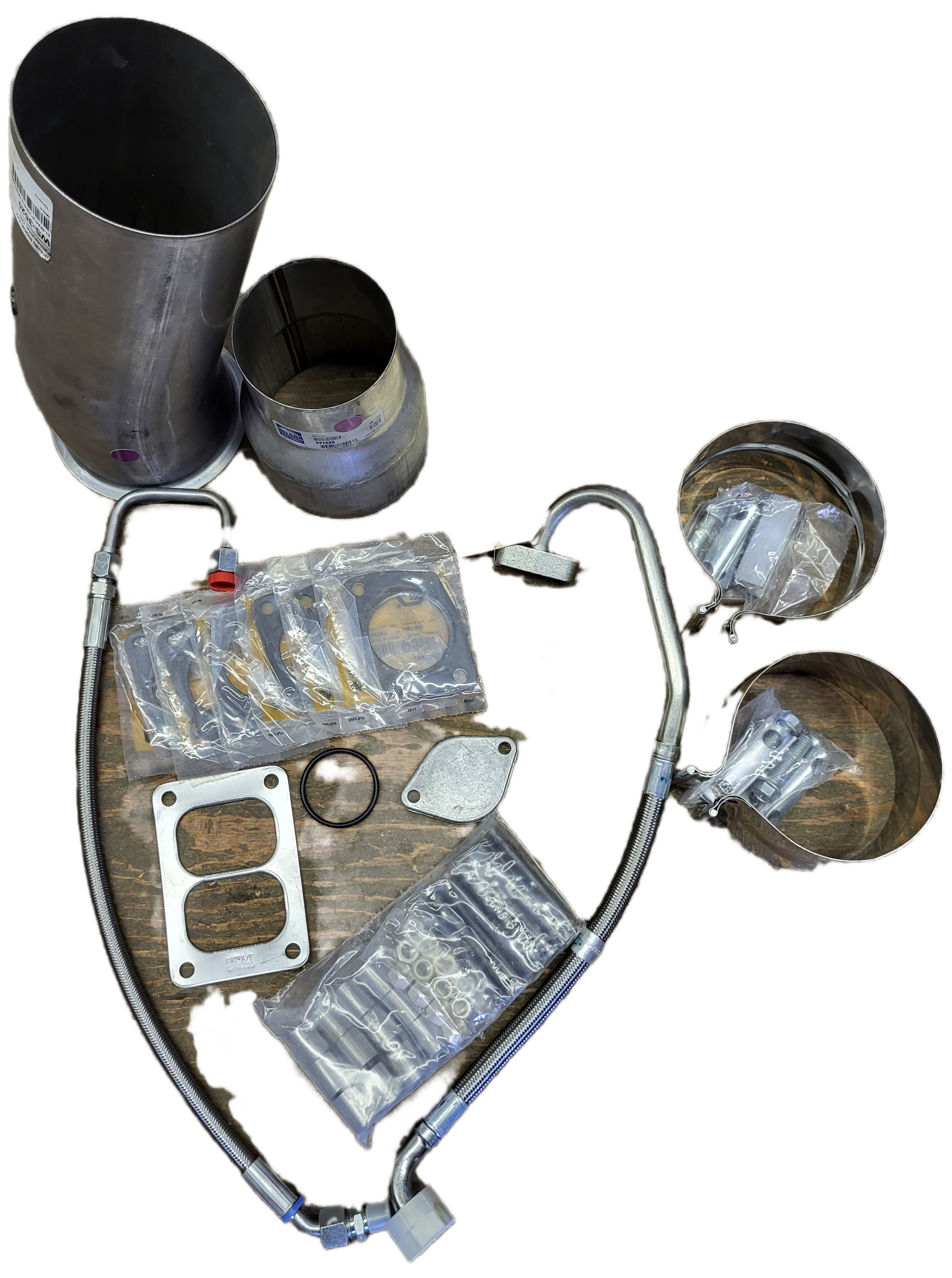 CAT C13 KCB Twin to Single Conversion Kit