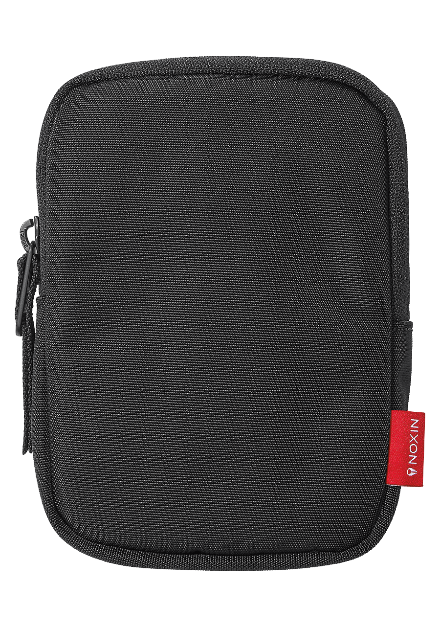 Plush Lined Utility Pod - All Black Nylon