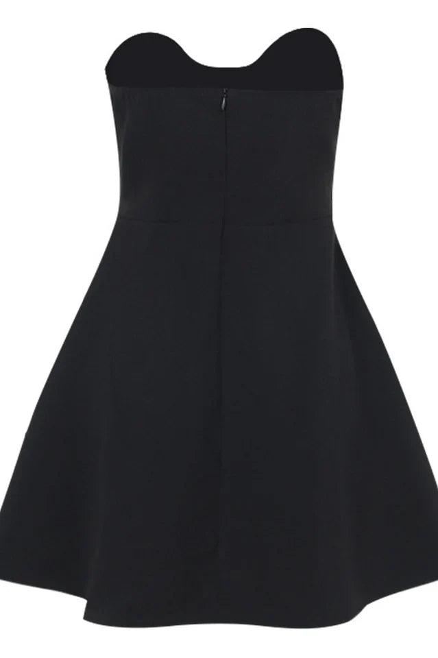 Holly Strapless Skirt with Bow Detail