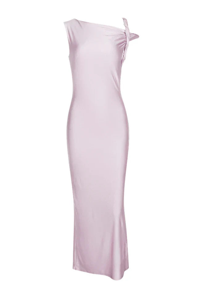 Feeling Alive Satin Maxi Dress
