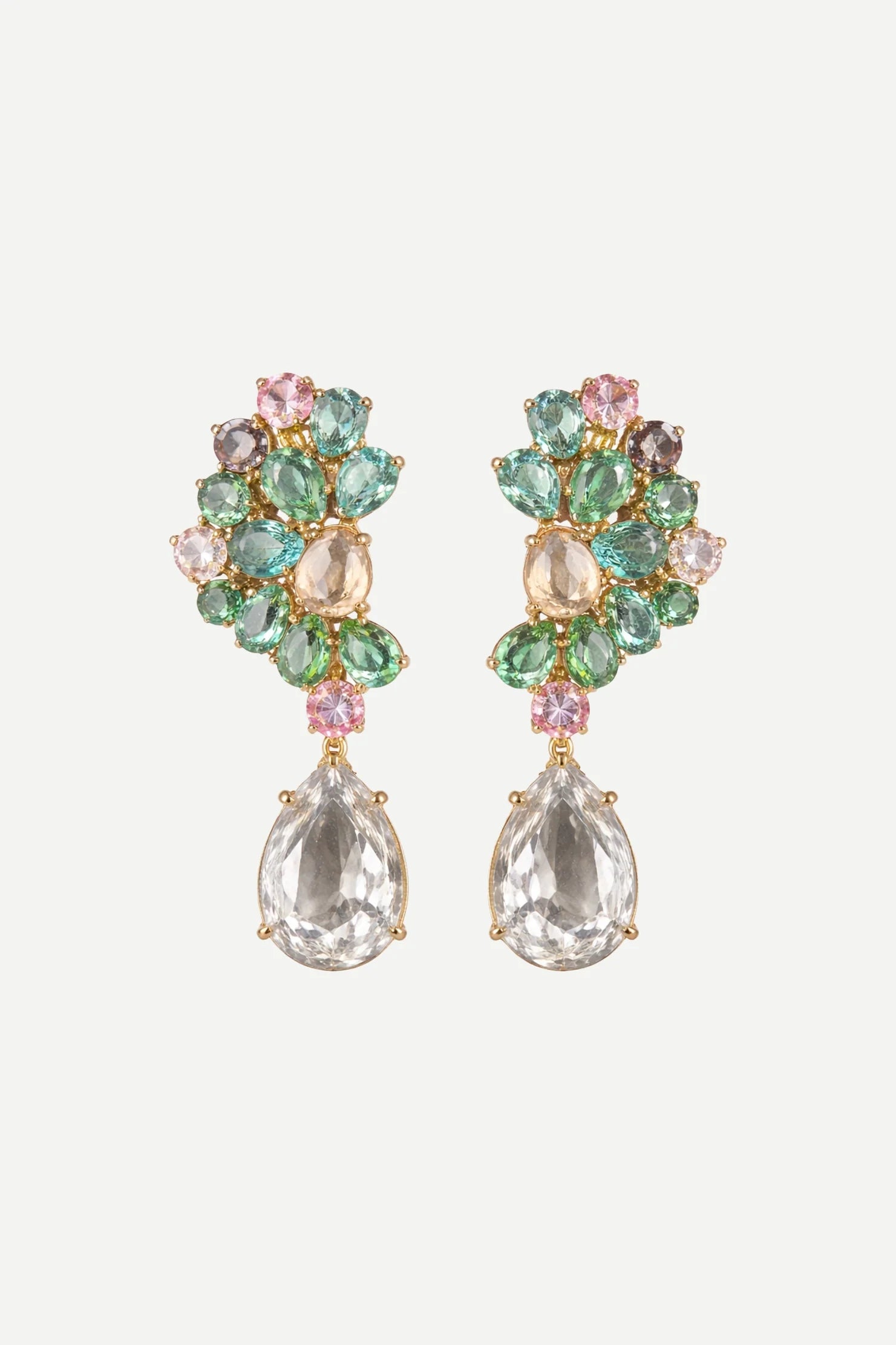 Aretes Cassandra Verde